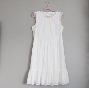 NWT Calvin Klein Floral Lace Midi Dress